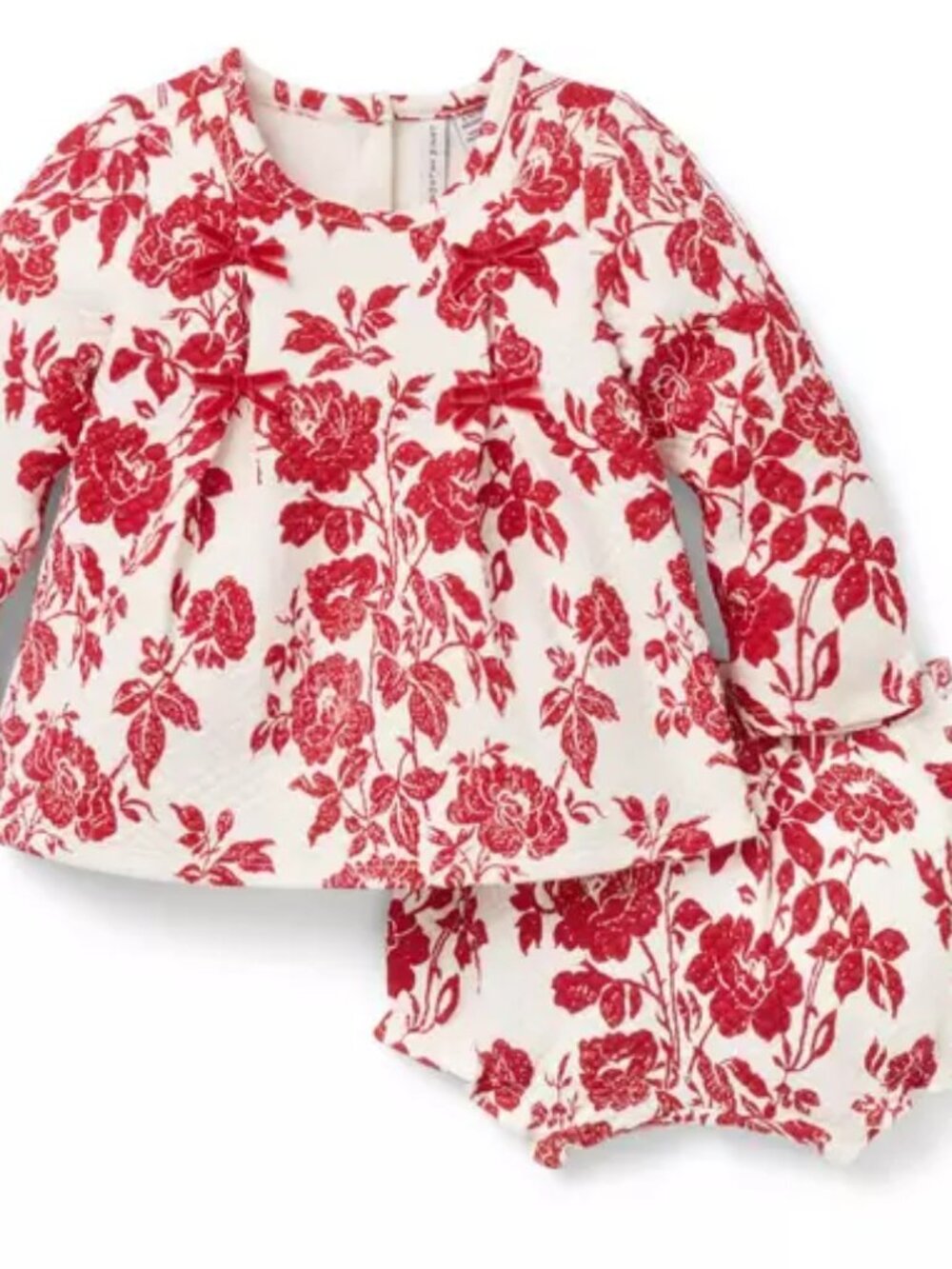 Janie & Jack Floral Set